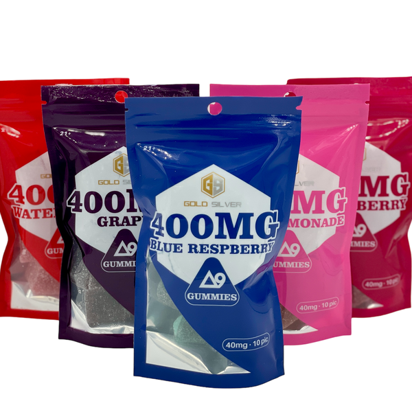 Gold Silver 2000 Gummies Delta 9 5pack (GS)