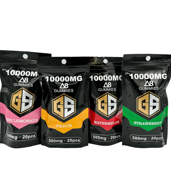 Gold Silver ∆8 10,000MG per Bag 5pack 500MG per gummy (GS)