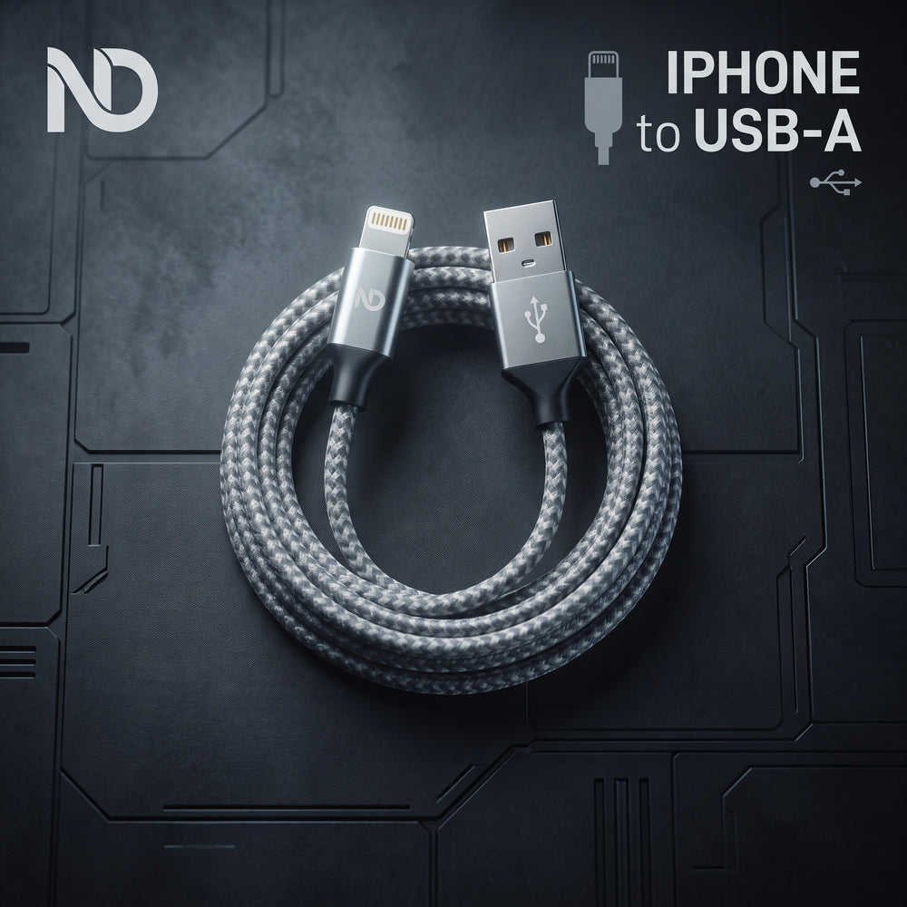 USB iPhone to USB-A Cable (ND)