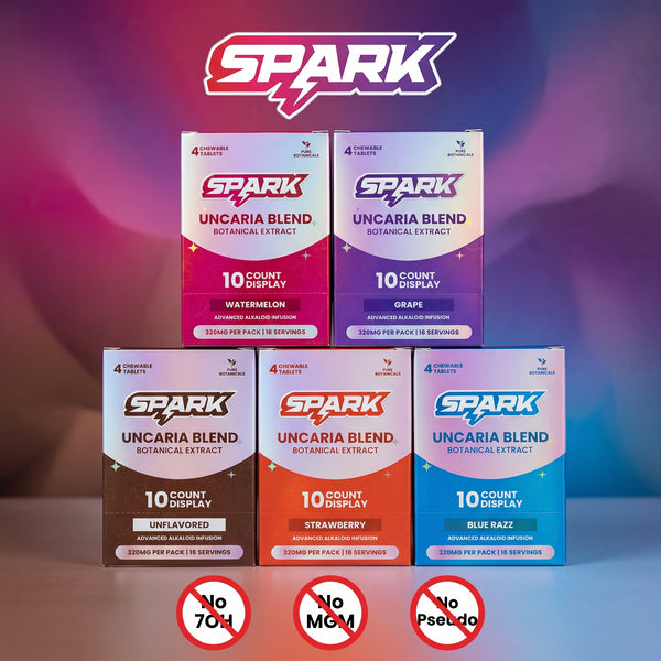 Spark Uncaria Blend 80mg Tab 4 Pack (10 Count)