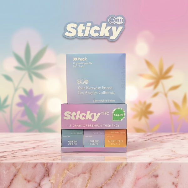 Sticky 1.1g Disposable $13.95 (30ct)