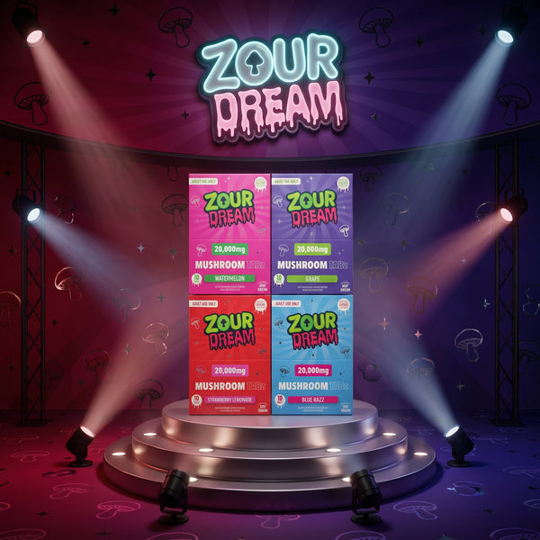 Zour Dream Muchroom Tabz 2000mg 2ct (10pack)