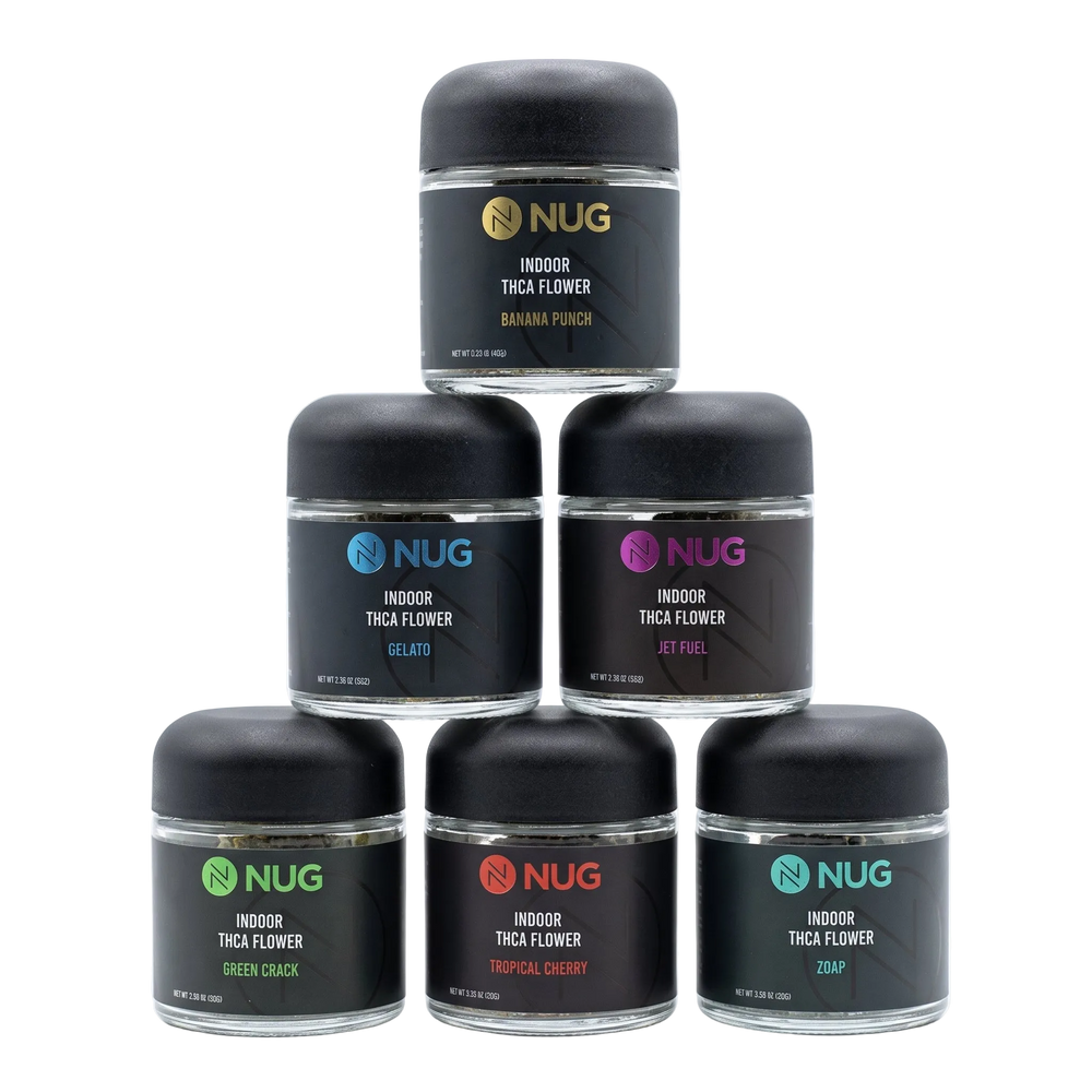 Nug 3.5 THCA Indoor Flower (6pack)