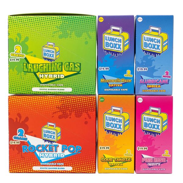Lunch Boxx 2g Disposable $19.99 (5Pack)