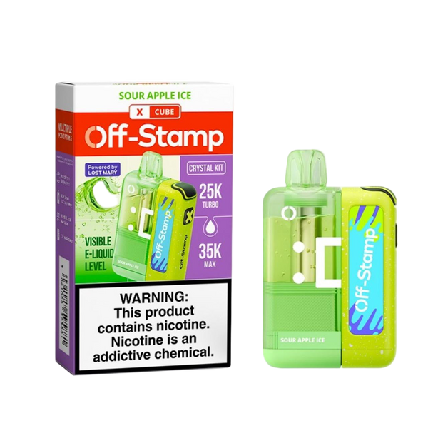 Off-Stamp X-Cube Crystal Cube 35000 puffs (5 pack)