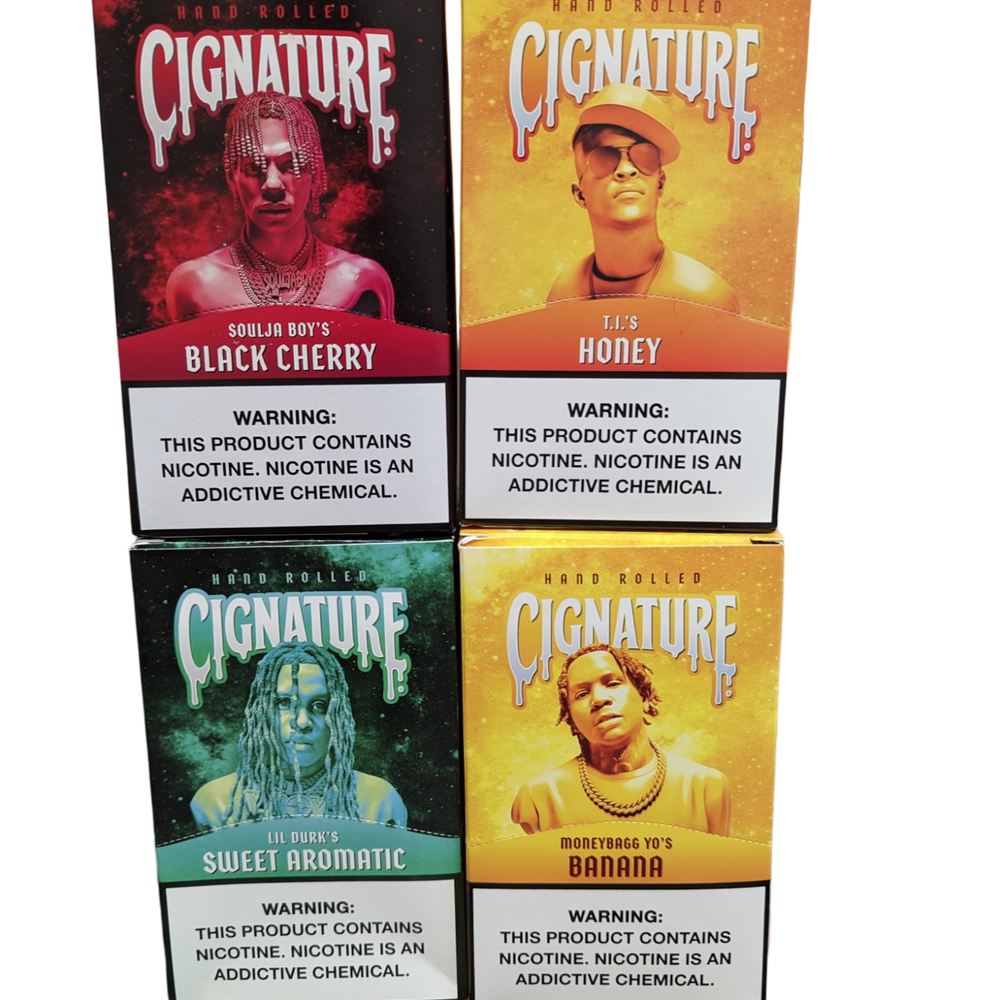 Cignature Hand Rolled Natural Leaf Cigars (8/Box) sale 🔥($10)