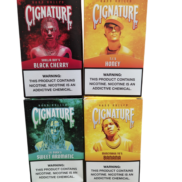 Cignature Hand Rolled Natural Leaf Cigars (8/Box) sale 🔥($10)