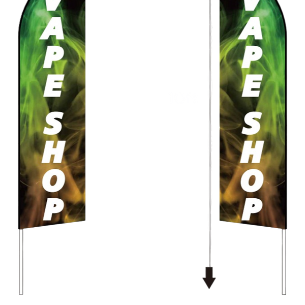 Vape Shop Flag (10Ft Long)