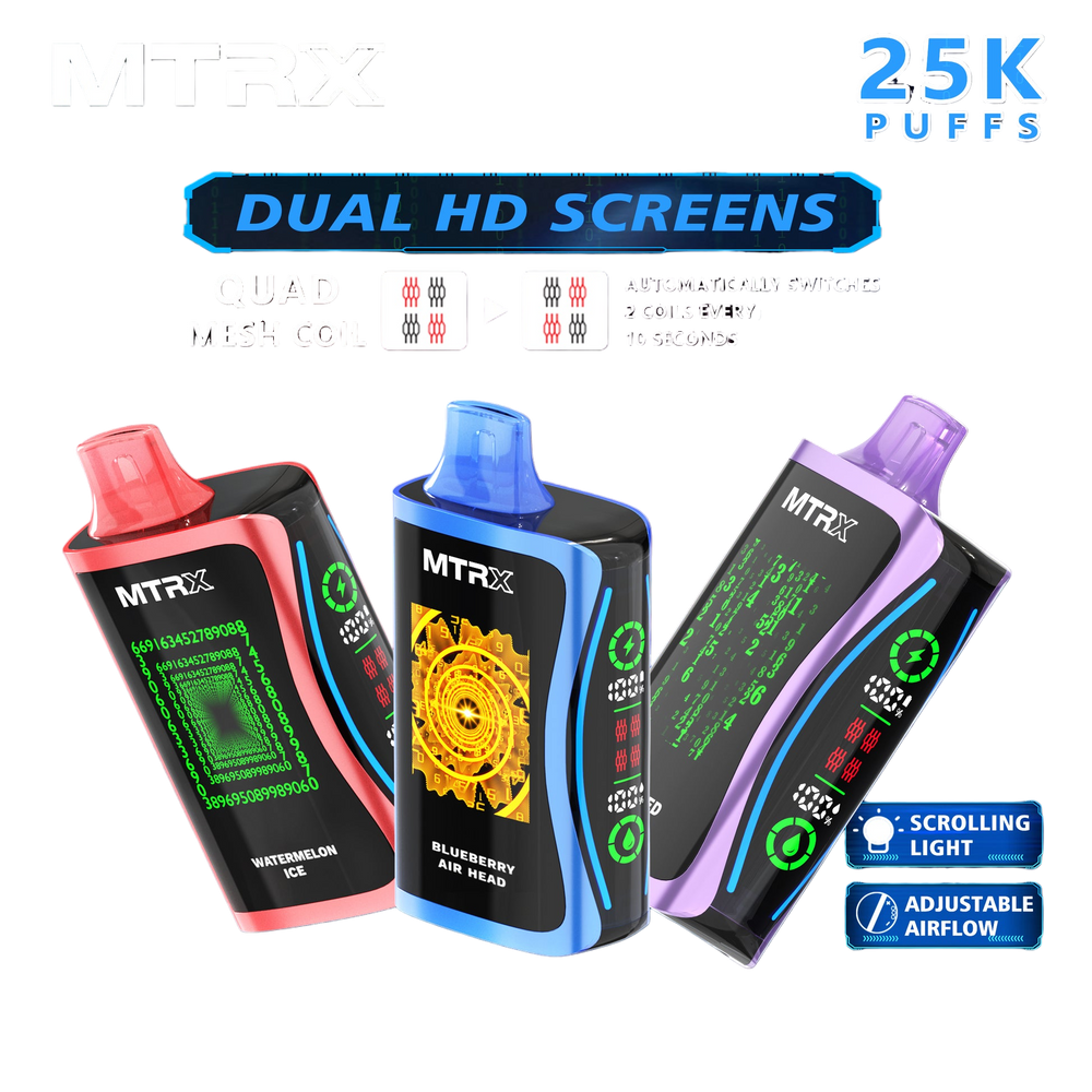 MTRX MX 25,000 Puffs (5 Pack)