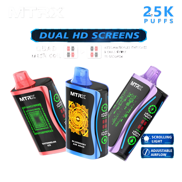 MTRX MX 25,000 Puffs (5 Pack)