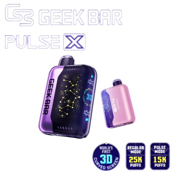 Geek Bar Pulse X 25K Puffs (Box of 5)