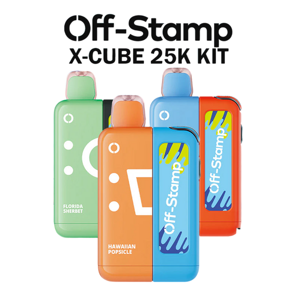 Off-Stamp X-Cube 25000 puffs  PODS (5 pack)