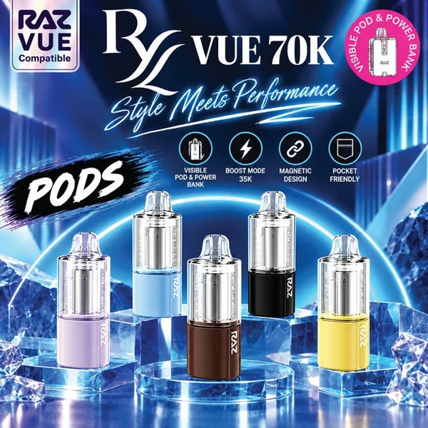 Raz X RYL Vue 70k (5PACK)
