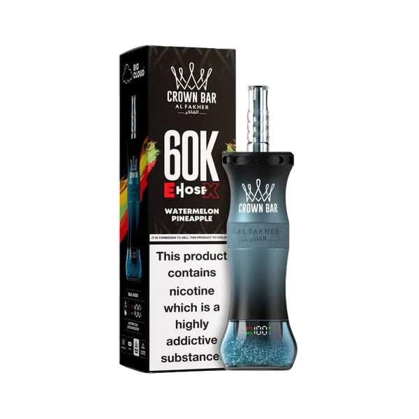 Al Fakher Crown Bar 60k E-Hose (5 Pack)