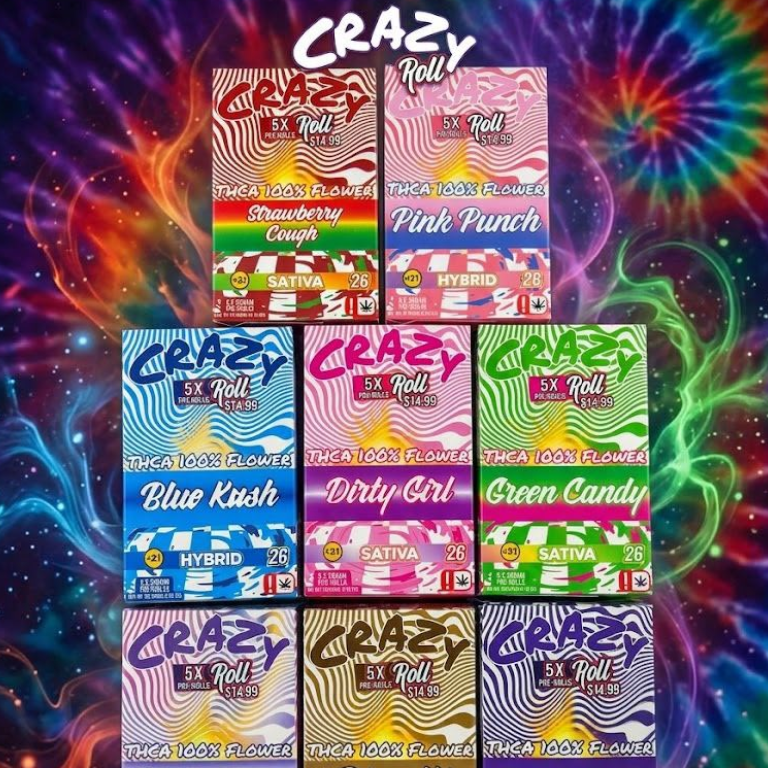 Crazy 5ct Prerolls (10 Pack)