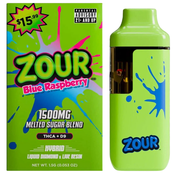 Zour 1500mg 5pack Disposable