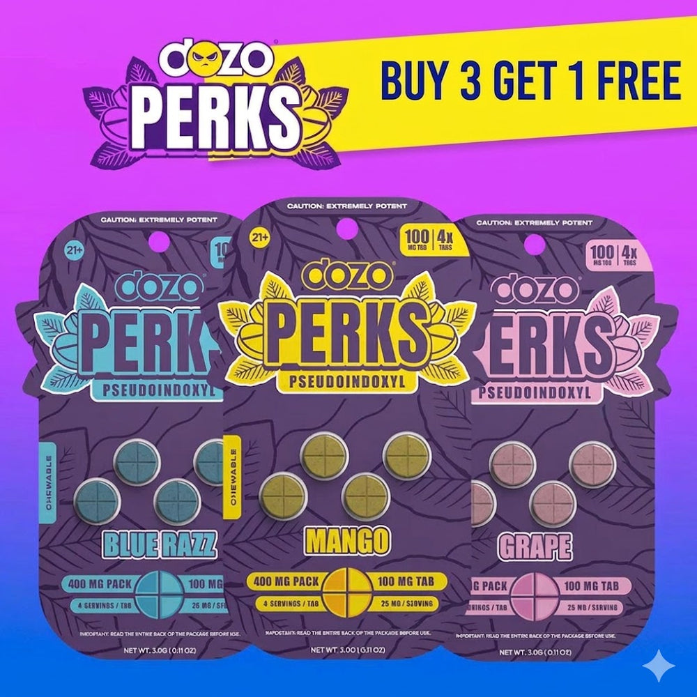 Dozo Perks Pseudo 4ct 400mg Tabs
