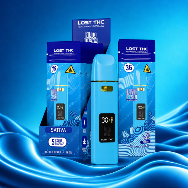 Lost THC 3g Disposable $17.99 (5 Pack)