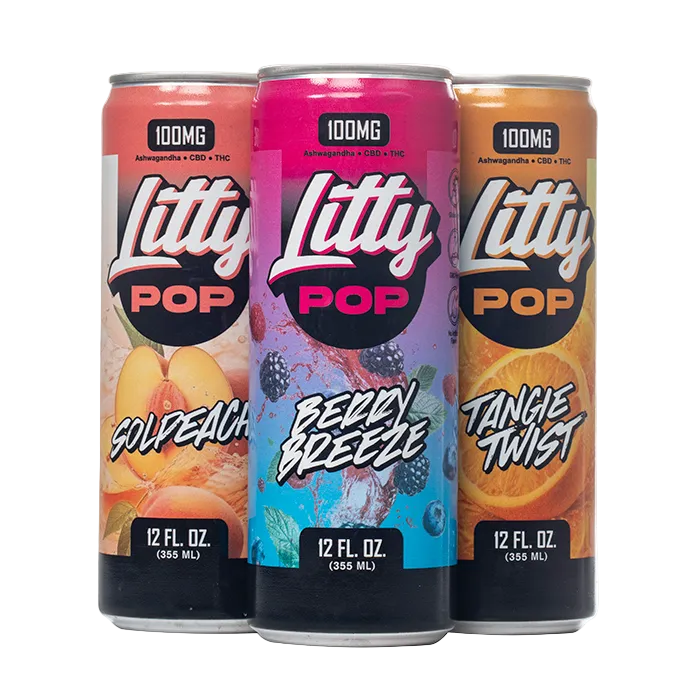 Litty Pop 100mg Drink (4pk)