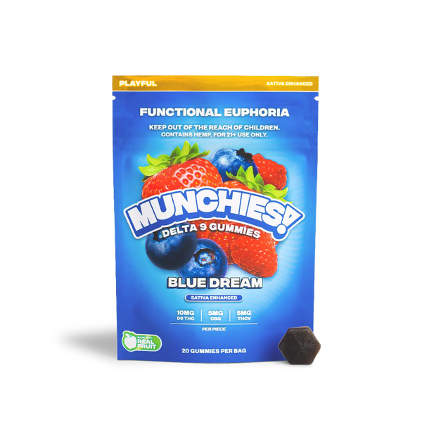 Munchies Euphoria D9 20ct Gummies (*5pk*)