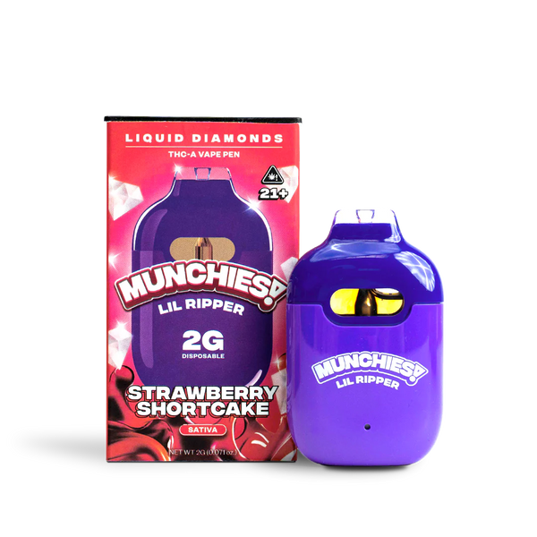 Munchies Lil Ripper 2g Liquid Diamond THCA Disposable (10Pk)
