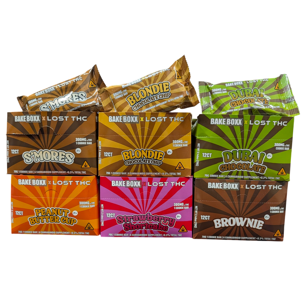 Bake Boxx x Lost THC Brownies 12ct