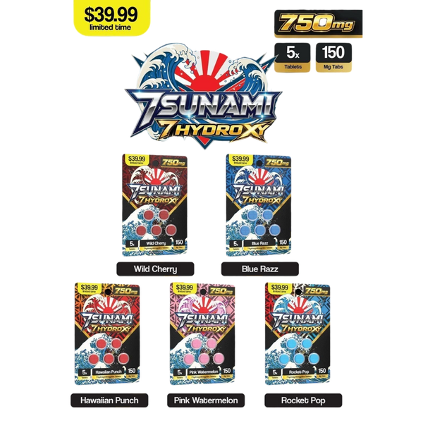 7SUNAMI 7-OH Tabs 750mg (10pack)