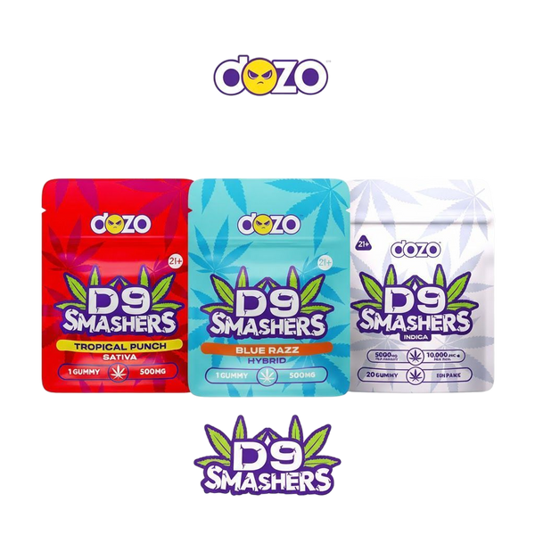 Dozo D9 Smashers Gummies 20ct (5pack)