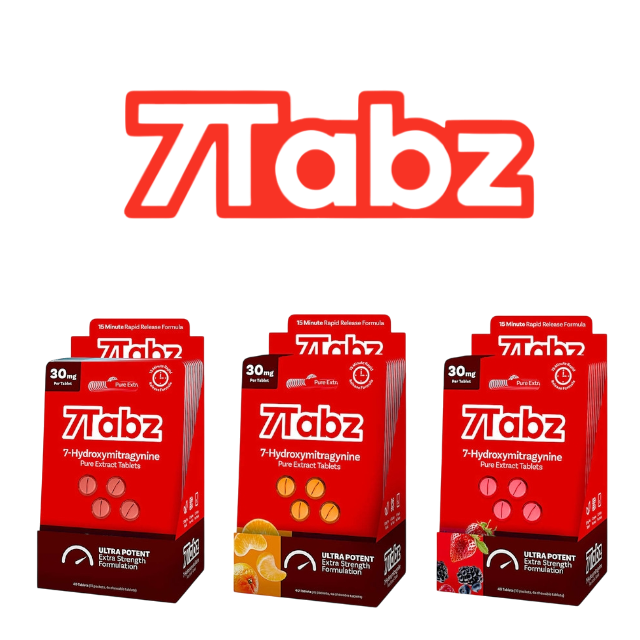 7Tabz 7Hydroxy Supplement (4ct) 30mg
