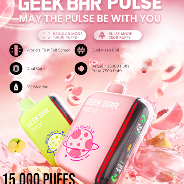GEEK BAR PULSE 15000 5PACK