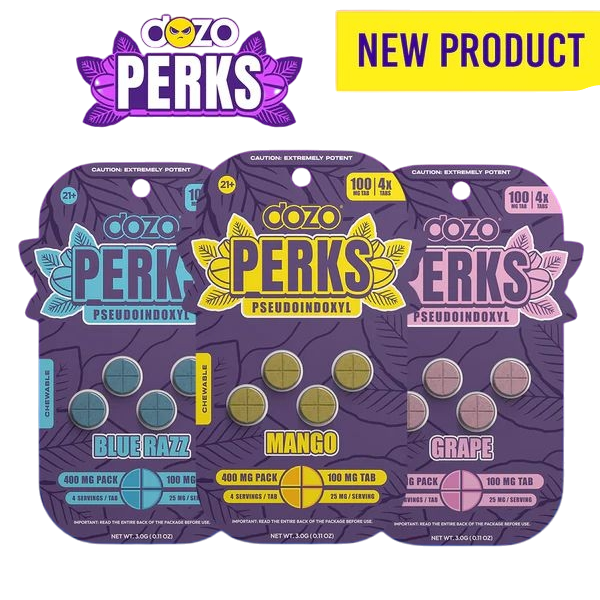 Dozo Perks Pseudo 4ct 400mg Tabs
