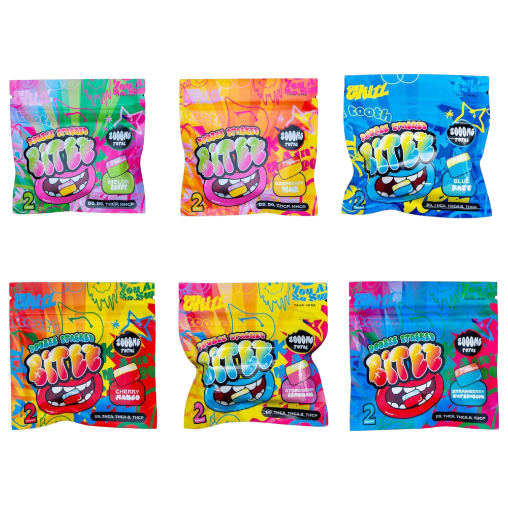 OCHO Extracts Double Stacked BITEZ 60CT GUMMIES 120,000MG