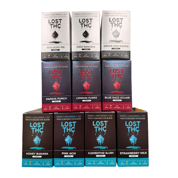 Lost THC 3g Liquid Diamonds  Disposable (5 Pack)(GS)