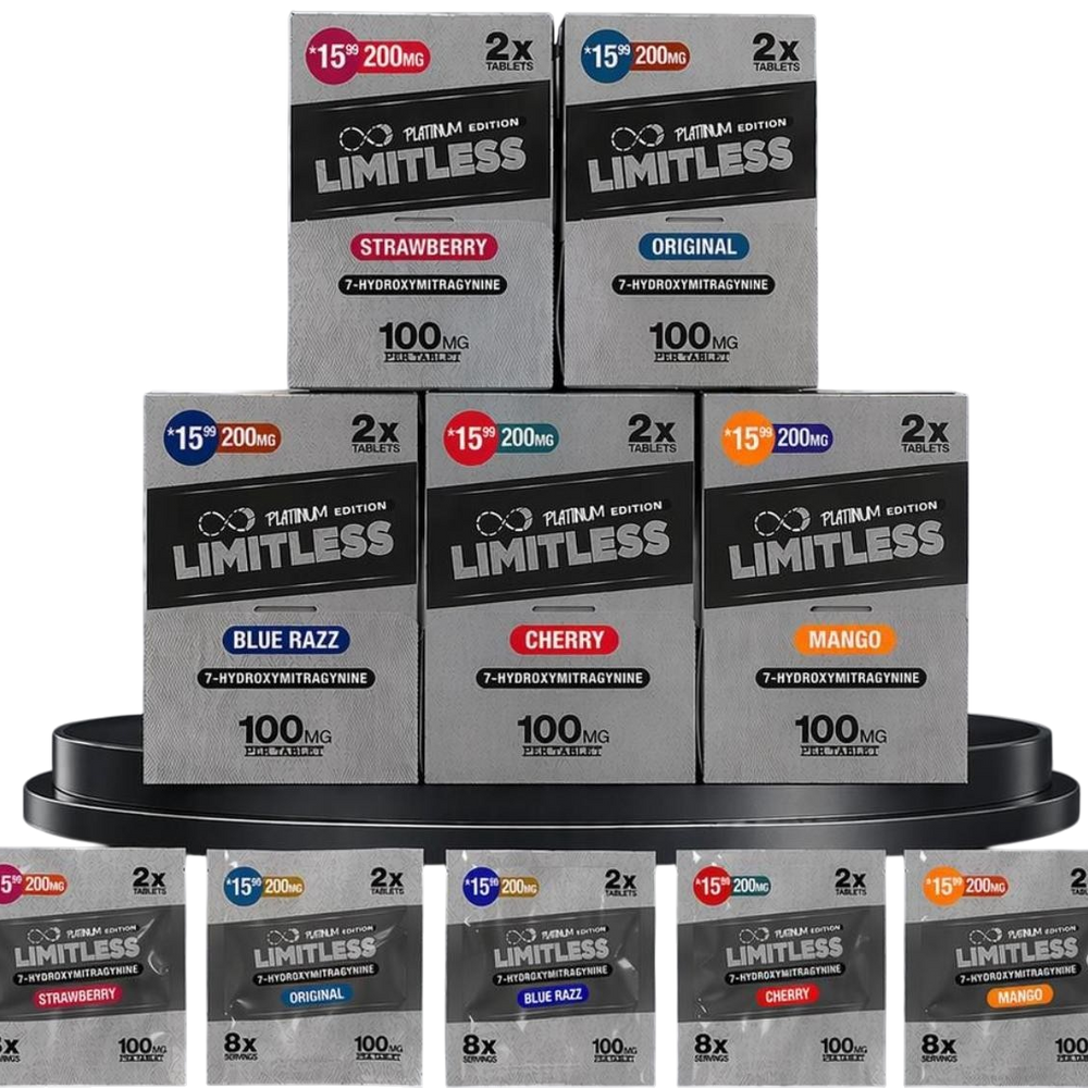 Limitless Platinum 200mg x 40pk (pre-priced $15.99)