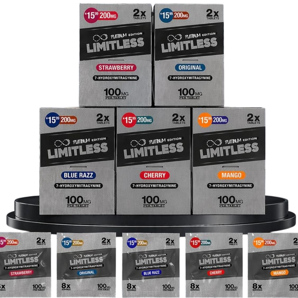 Limitless Platinum 200mg x 40pk (pre-priced $15.99)