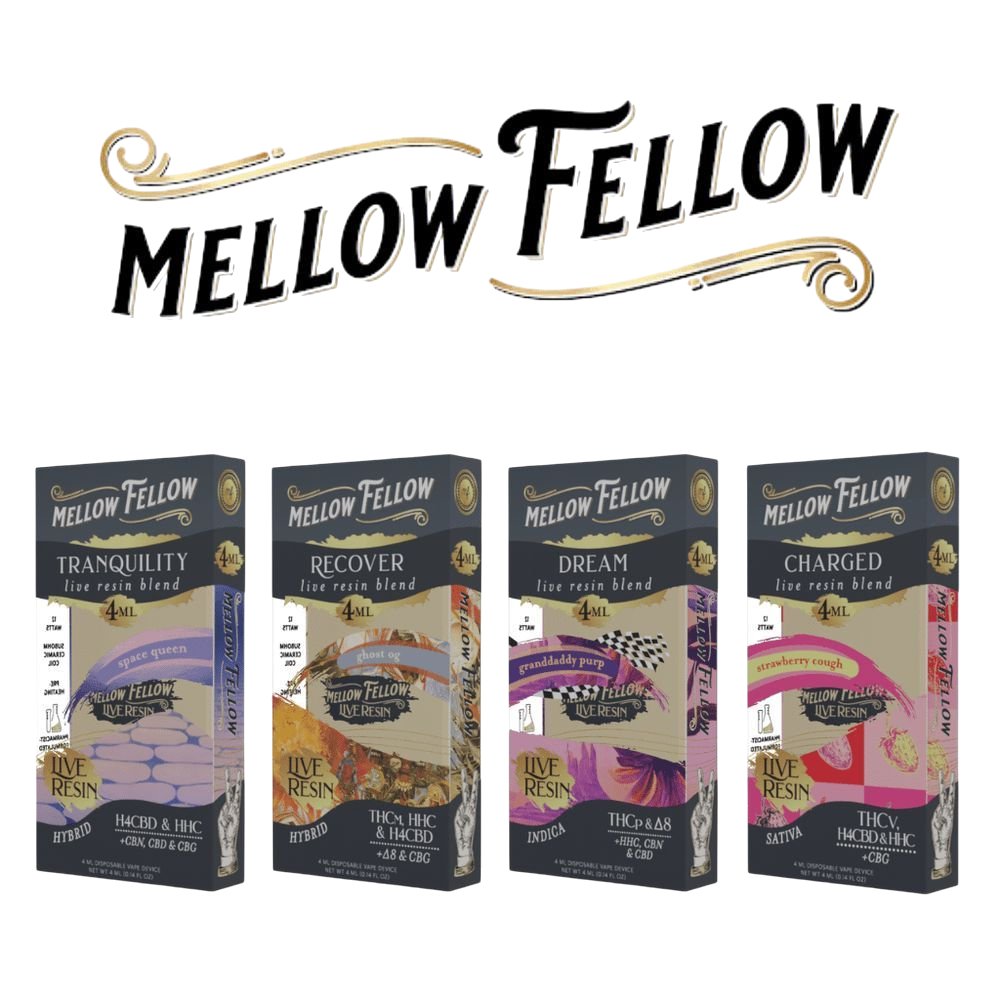 Mellow Fellow Live Resin Disposable 4 mL (6 Pack)