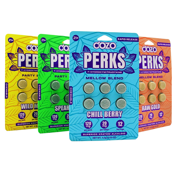 Dozo Perks 7-OH 20MG 120MG/Pack (10 pack)